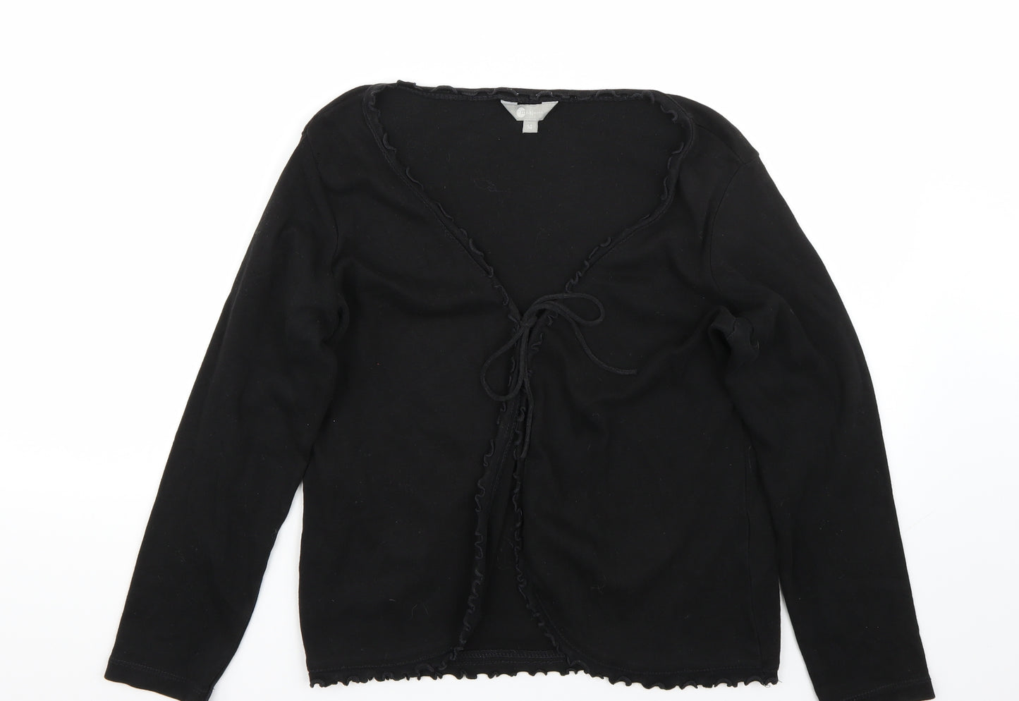 MIA Womens Black   Cardigan Jumper Size 14