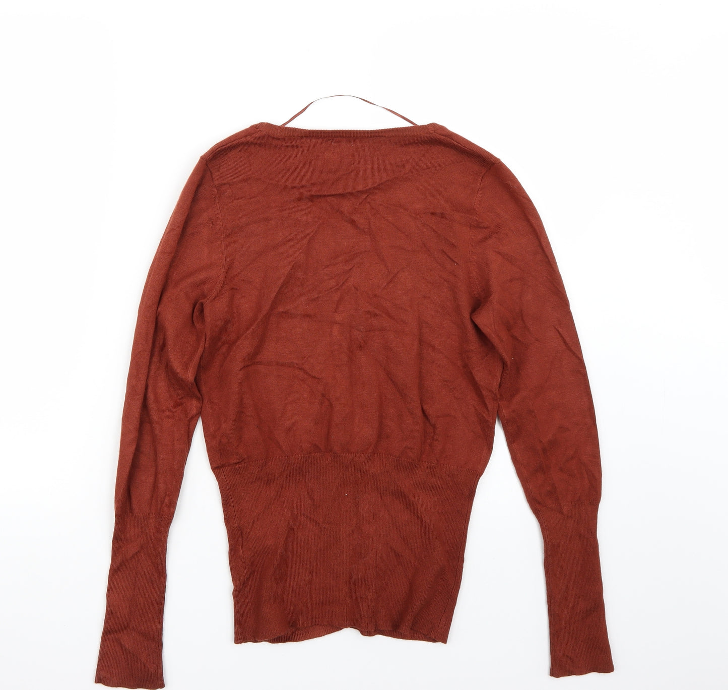 Saint Tropez Clothing Womens Brown   Cardigan Jumper Size S