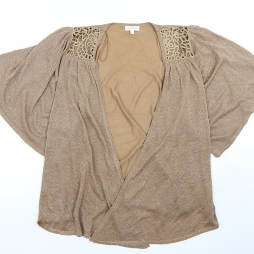 Monsoon Womens Brown   Cardigan Jumper Size L