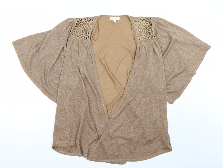 Monsoon Womens Brown   Cardigan Jumper Size L