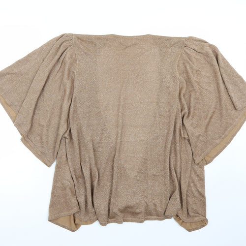Monsoon Womens Brown   Cardigan Jumper Size L