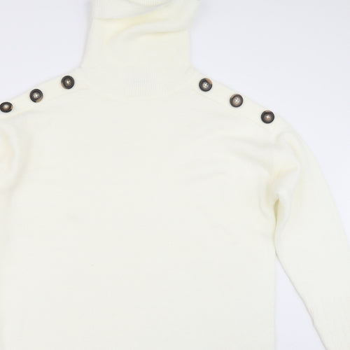 TU Womens White   Pullover Jumper Size 12