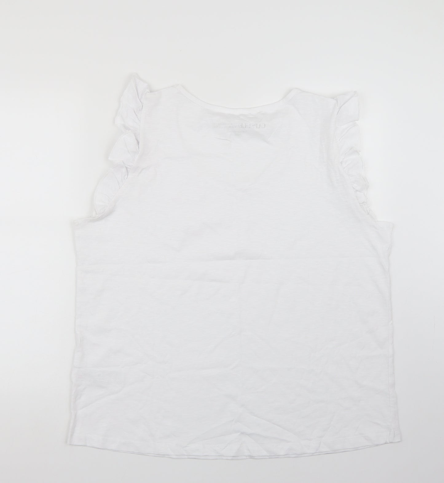 Capsule Womens White   Basic T-Shirt Size 22