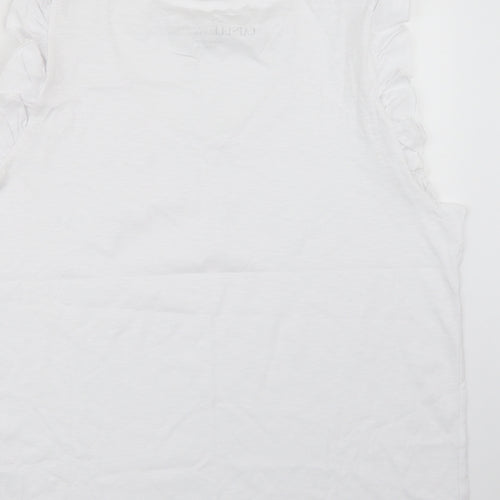 Capsule Womens White   Basic T-Shirt Size 22