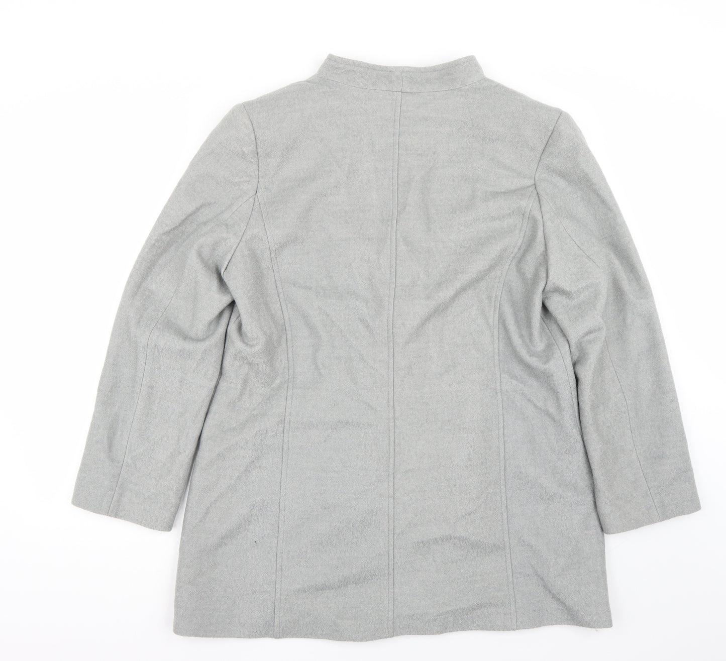 Damart Womens Grey   Jacket Coat Size 16
