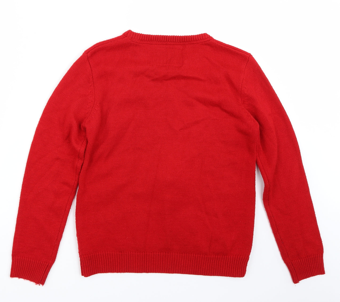 Primark Boys Red   Pullover Jumper Size 13 Years