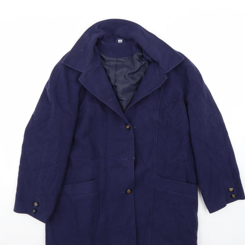 Millburn Womens Purple   Jacket Coat Size 14