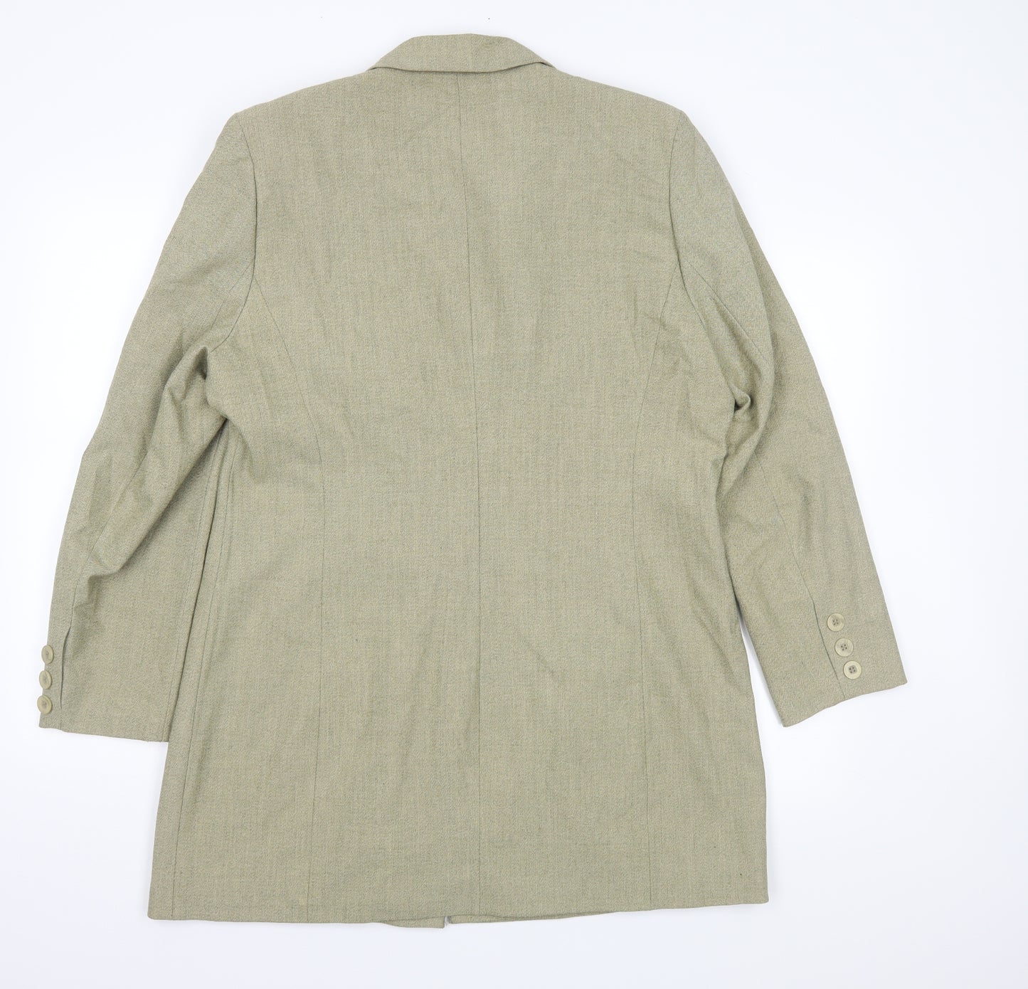 Klass Womens Green   Jacket Suit Jacket Size 18
