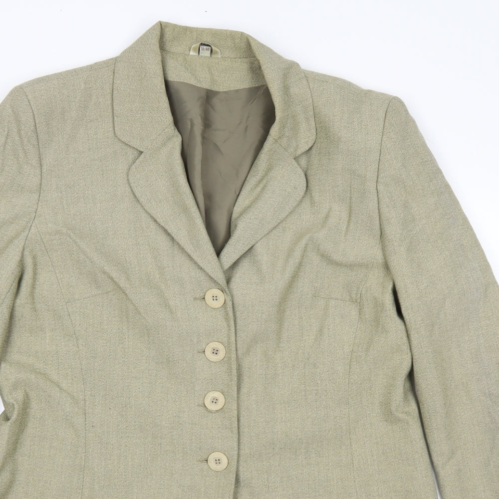 Klass Womens Green   Jacket Suit Jacket Size 18
