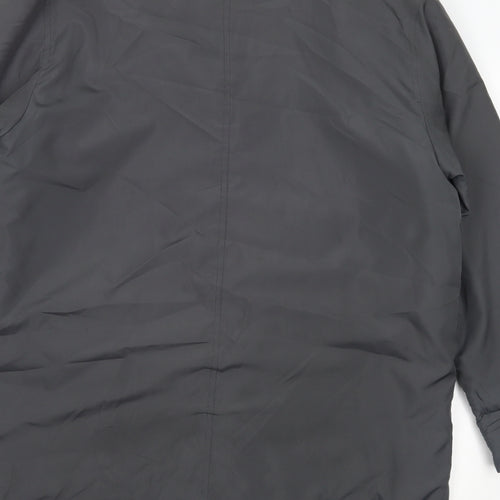 House of Fraser Womens Grey   Overcoat Coat Size 10