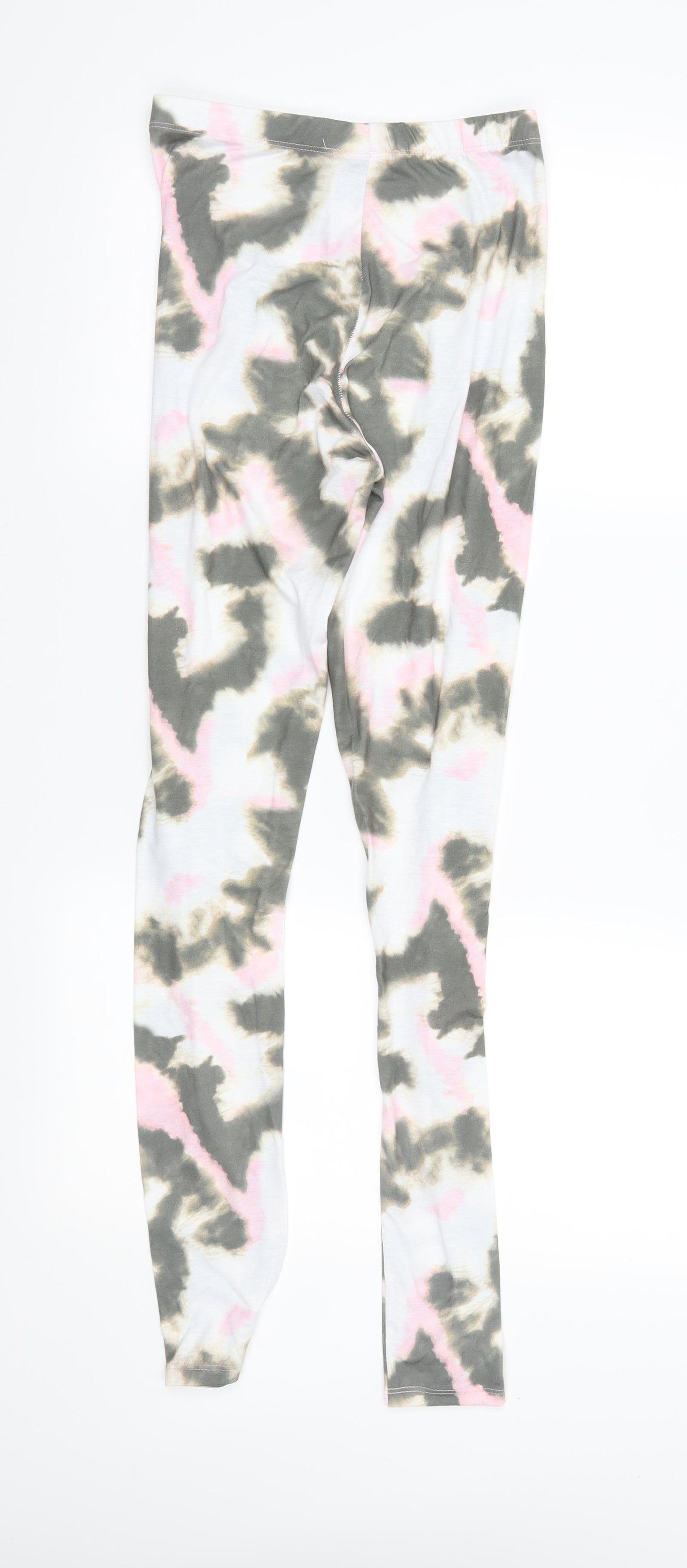 ASOS Womens Brown Camouflage Jersey Carrot Leggings Size 6 L30 in