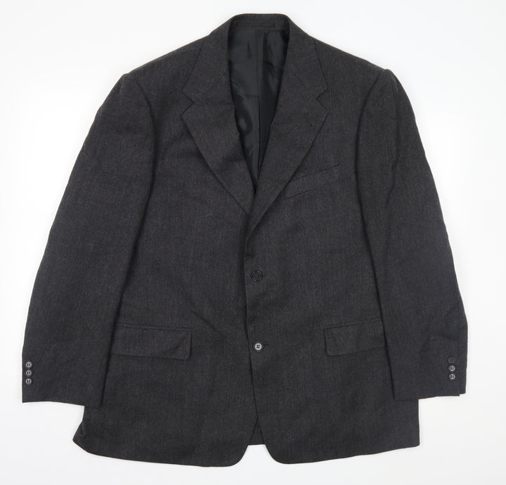 West Brook Mens Grey   Jacket Suit Jacket Size 44