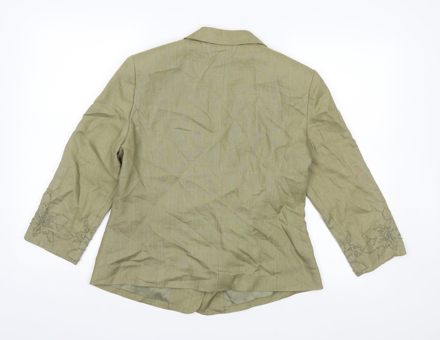 Alex & Co Womens Green   Jacket  Size 14