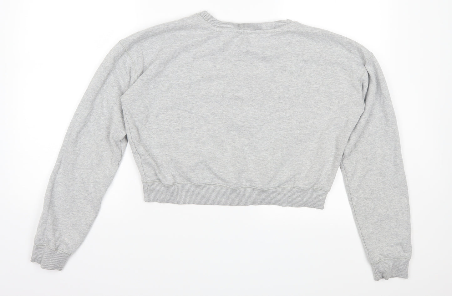 Miss Selfridge Womens Grey   Pullover Sweatshirt Size 10