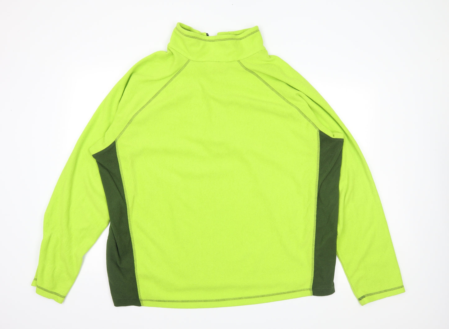 Stand Out Mens Green  Fleece Jacket  Size 3XL