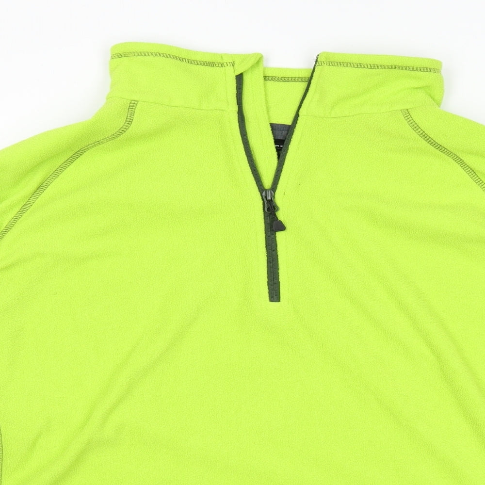 Stand Out Mens Green  Fleece Jacket  Size 3XL
