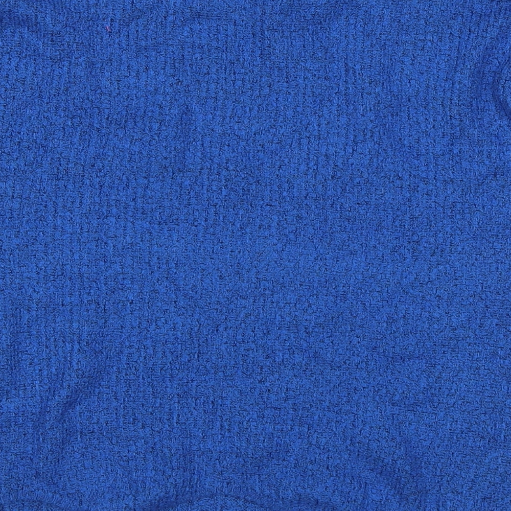 TU Womens Blue  Knit Pullover Jumper Size 14
