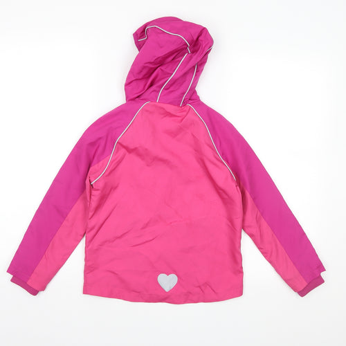 George Girls Pink   Anorak Jacket Size 6-7 Years