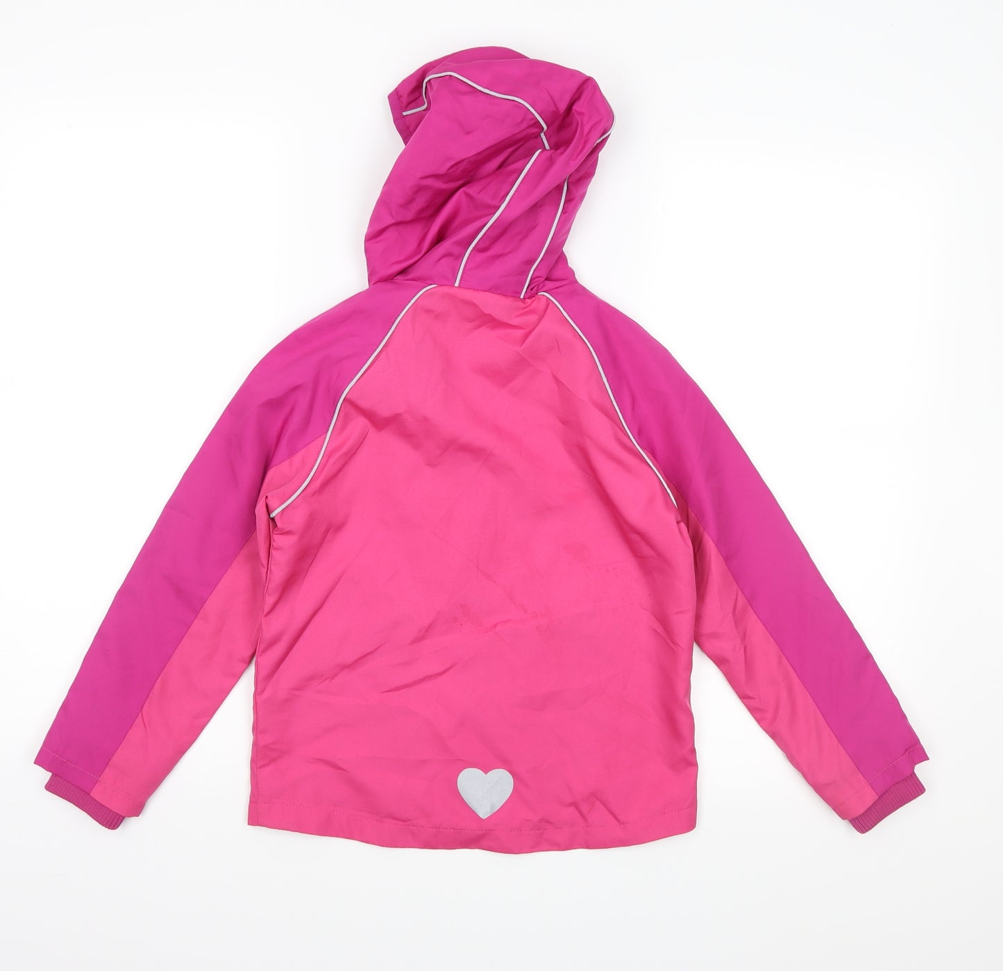 George Girls Pink   Anorak Jacket Size 6-7 Years