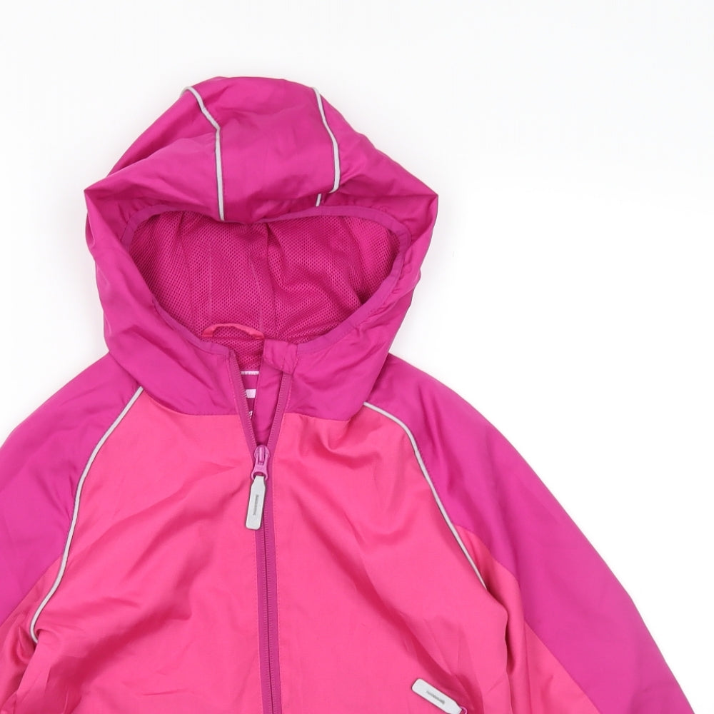 George Girls Pink   Anorak Jacket Size 6-7 Years