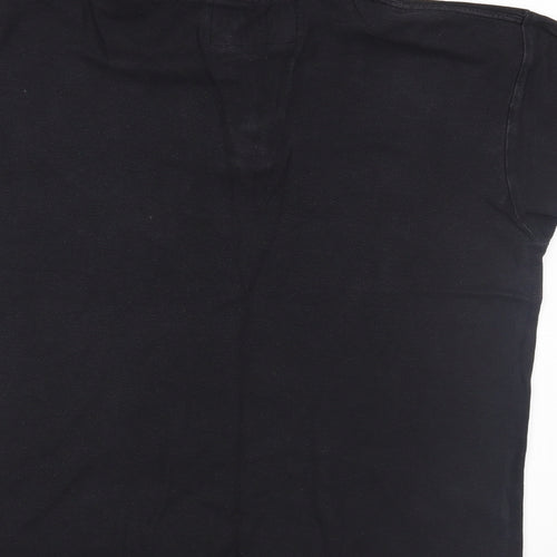 Oakridge Mens Black    Polo Size M