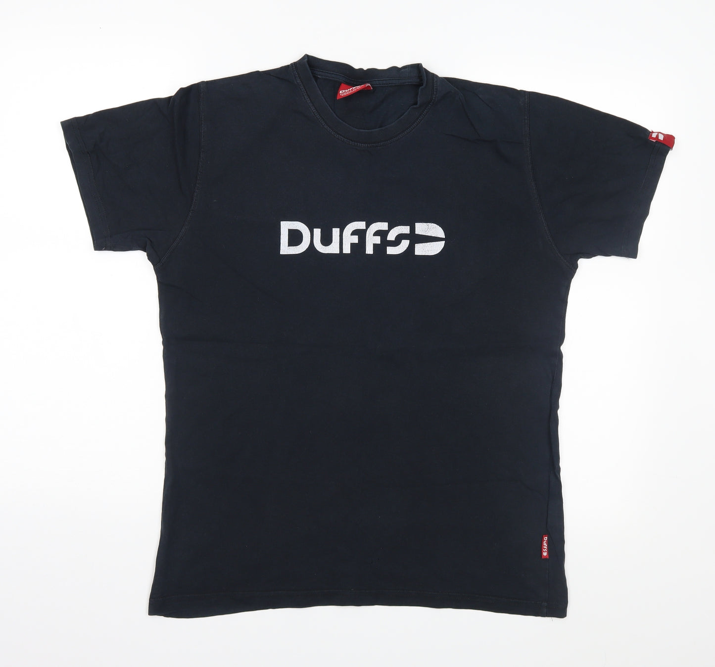 Duffs Mens Grey  Jersey  T-Shirt Size M