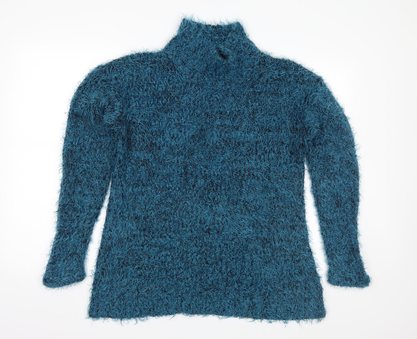 Lottie Womens Blue  Knit Pullover Jumper Size 12