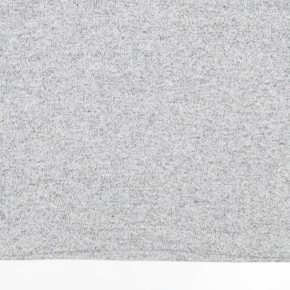 Primark Girls Grey  Knit Pullover Jumper Size 10-11 Years  - Xmas