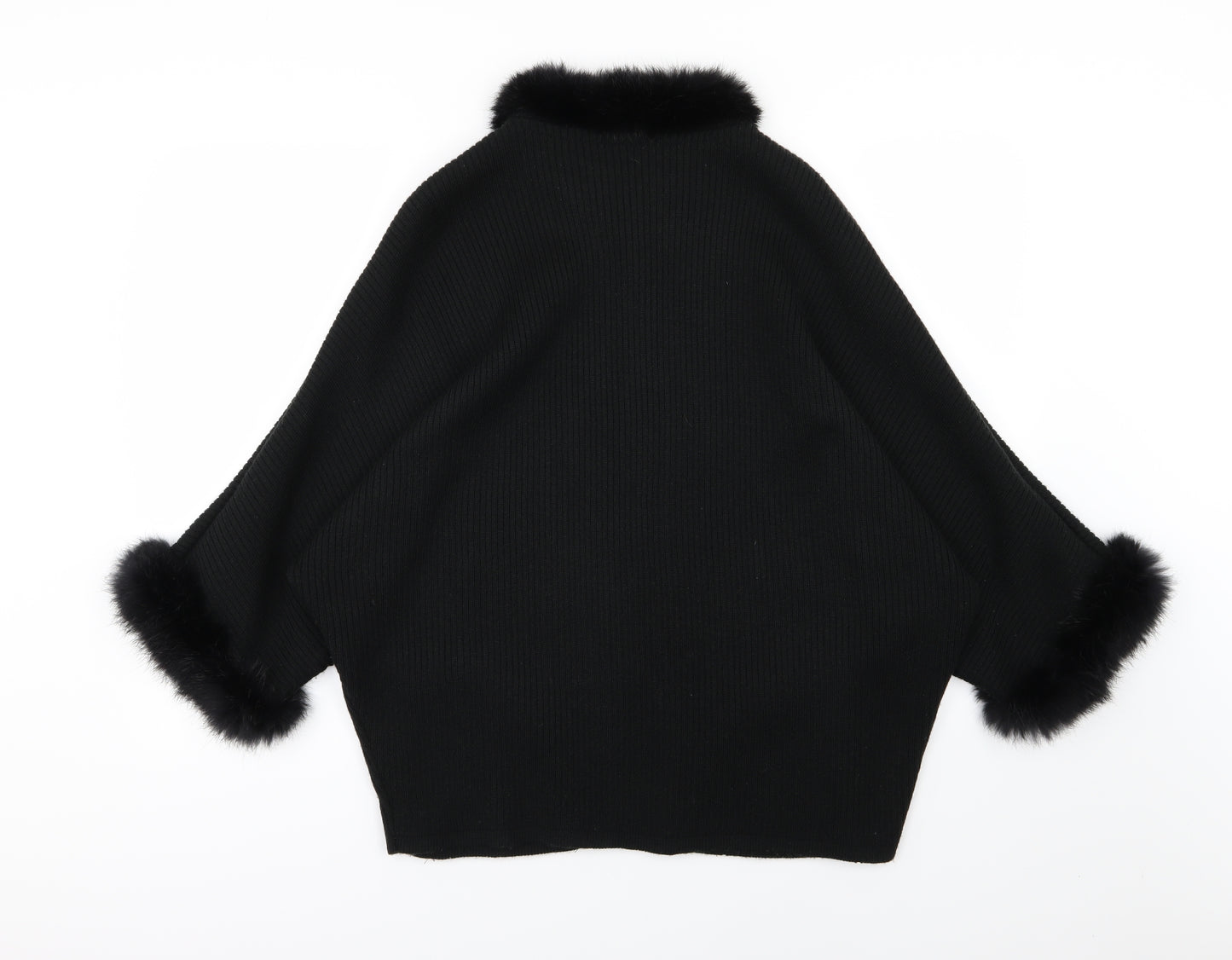 Zoja Womens Black  Knit Jacket  Size XL