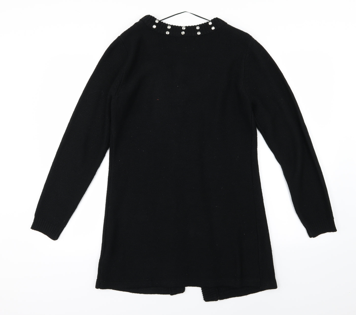 bonprix Womens Black  Knit Cardigan Jumper Size S
