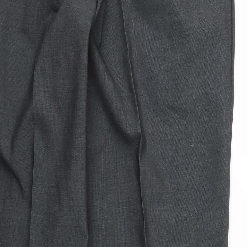 F&F Mens Grey  Rayon Trousers  Size 36 L31 in