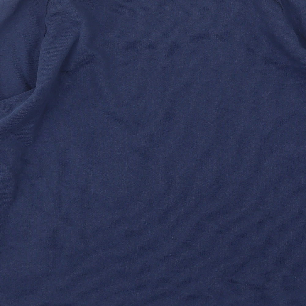 AriZona Womens Blue  Jersey Pullover Sweatshirt Size 14