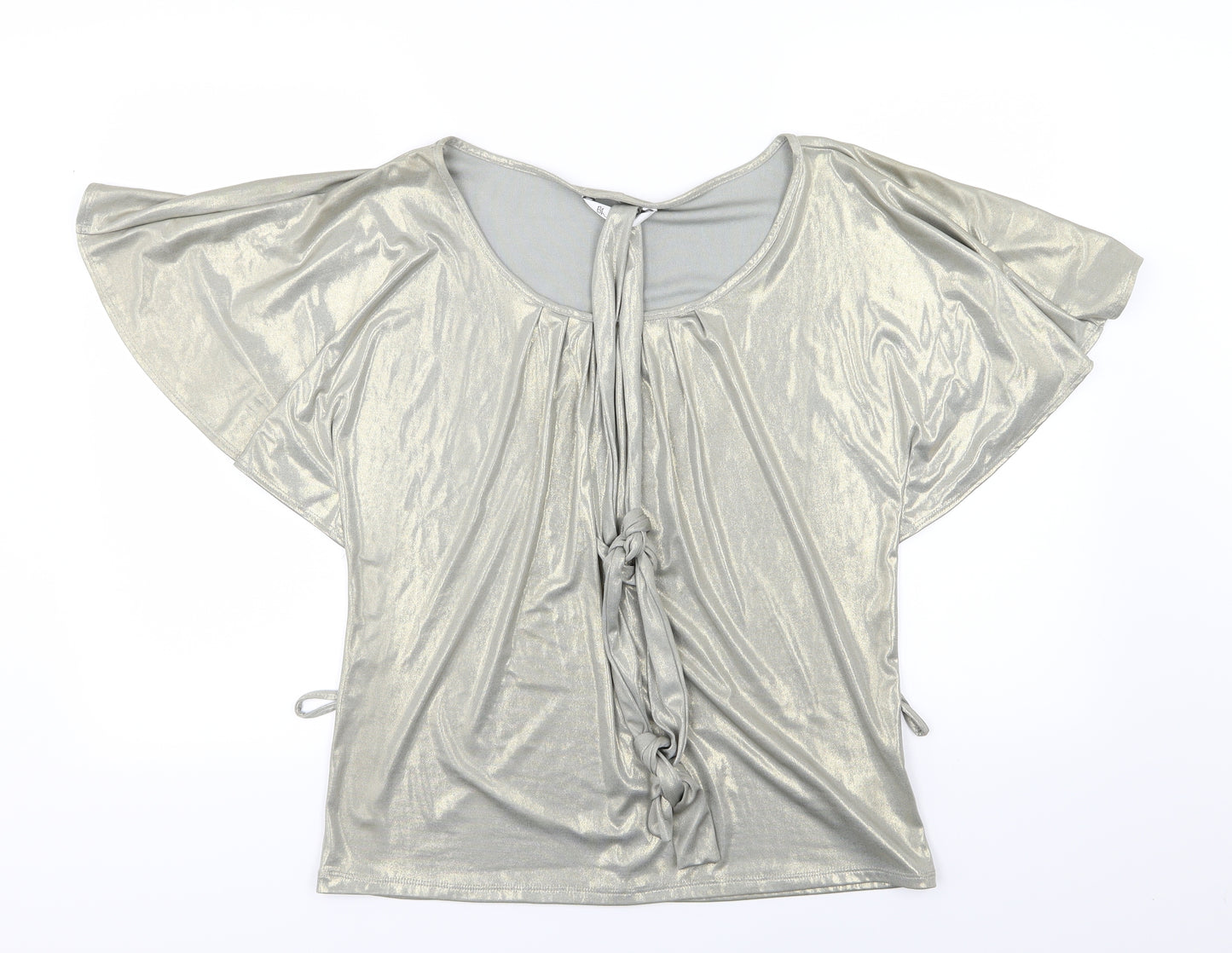 BHS Womens Gold   Basic Blouse Size 14