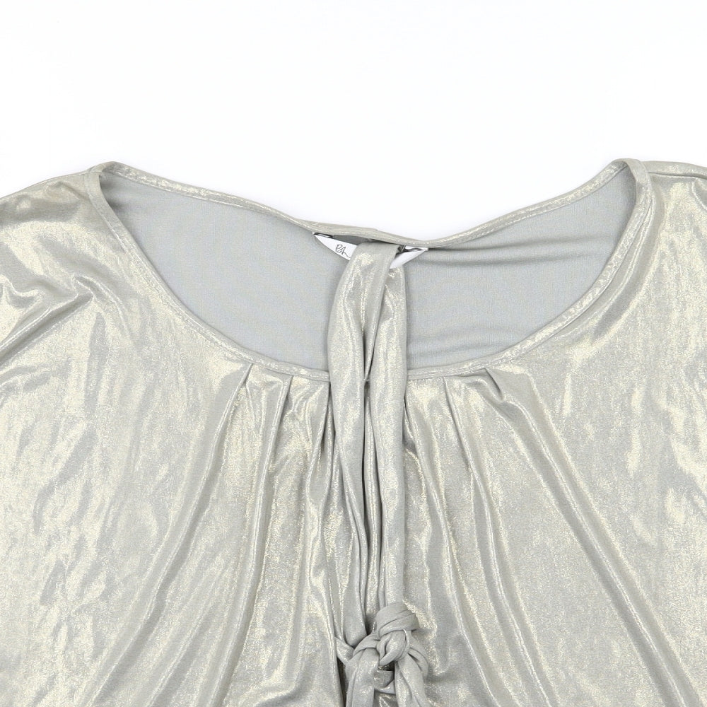 BHS Womens Gold   Basic Blouse Size 14