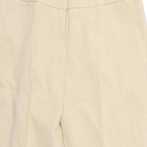 For Women Womens Beige  Rayon Trousers  Size 18 L23 in