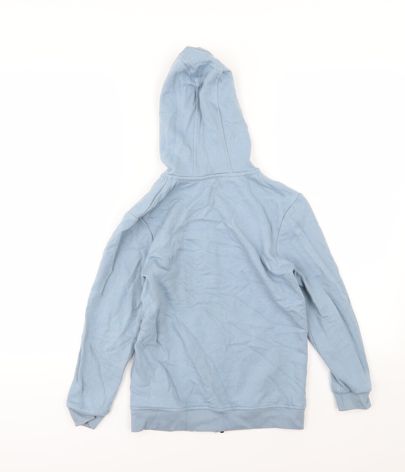 George Boys Blue  Jersey Full Zip Hoodie Size 9-10 Years