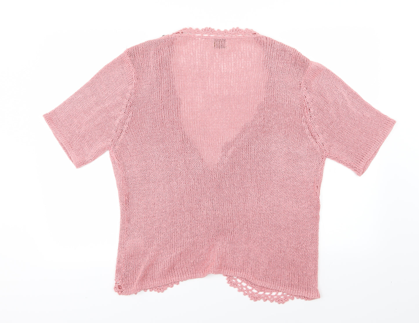 Roman Womens Pink  Knit Cardigan Jumper Size XL