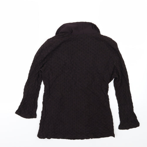 Alex & Co Womens Black   Wrap T-Shirt Size M