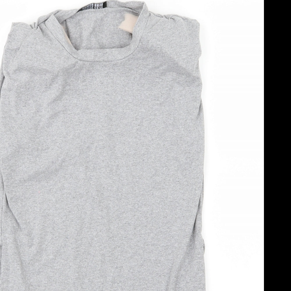 Cameo Rose Womens Grey  Jersey Basic Tank Size S