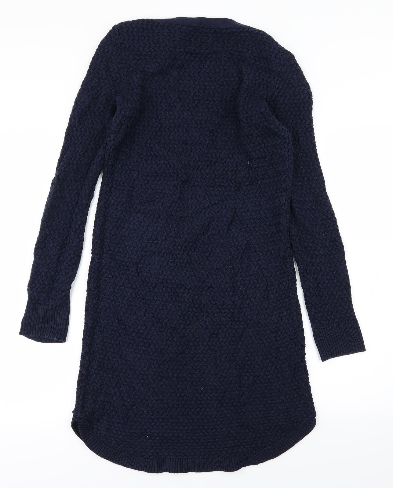 Lucy & Laurel Womens Blue  Knit Jumper Dress  Size M