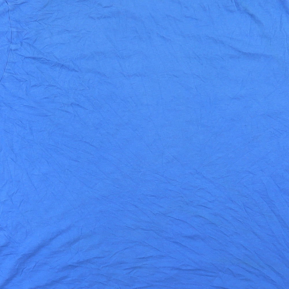 George Mens Blue  Jersey  T-Shirt Size L  - Six Pack