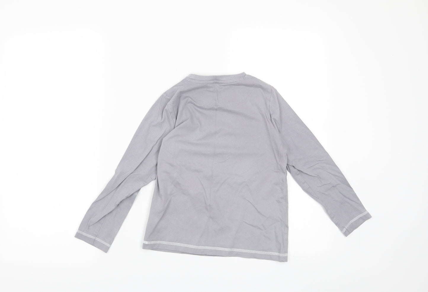 Very Boys Grey   Basic T-Shirt Size 7 Years  - up all night