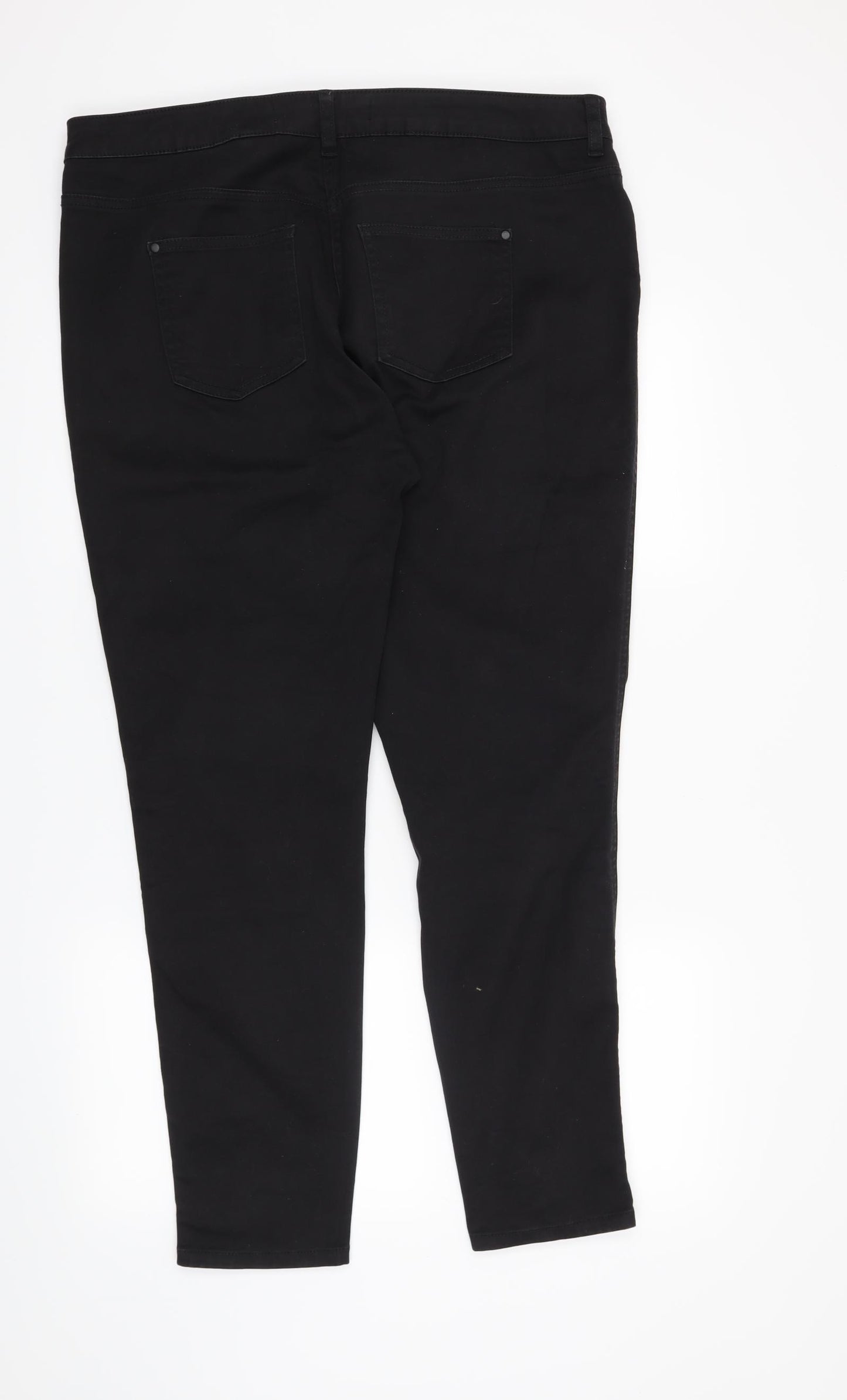 NEXT Womens Black   Jegging Jeans Size 18 L29 in