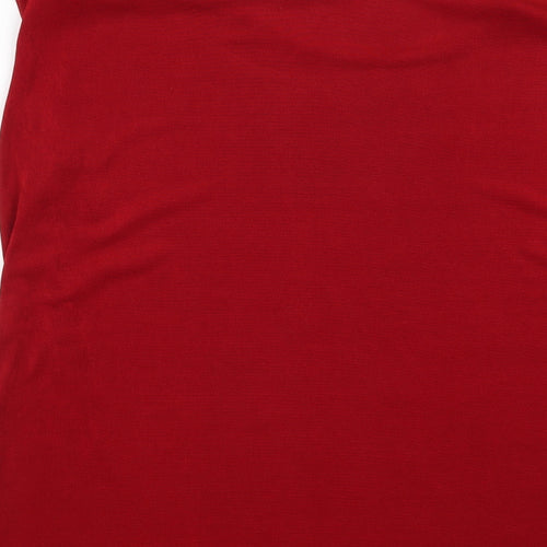 Gazelle Womens Red   Basic Blouse Size L