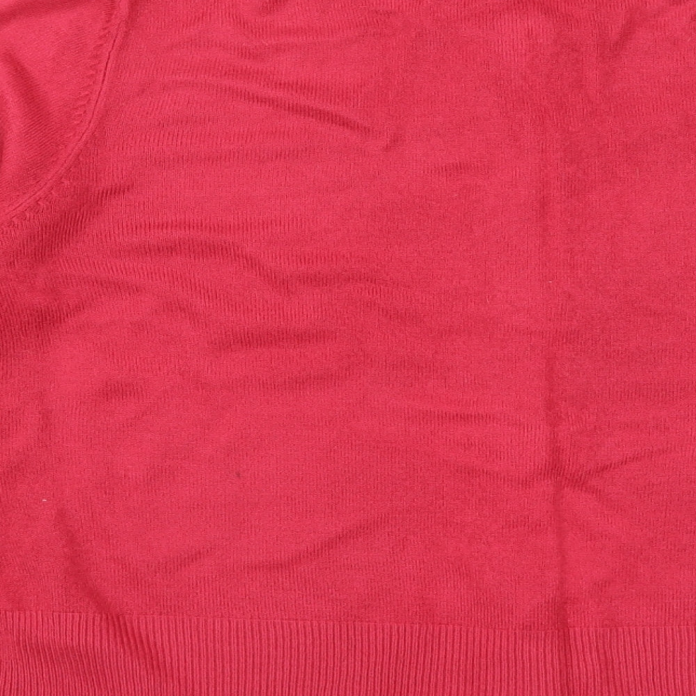 South Womens Pink   Cardigan Jumper Size 16