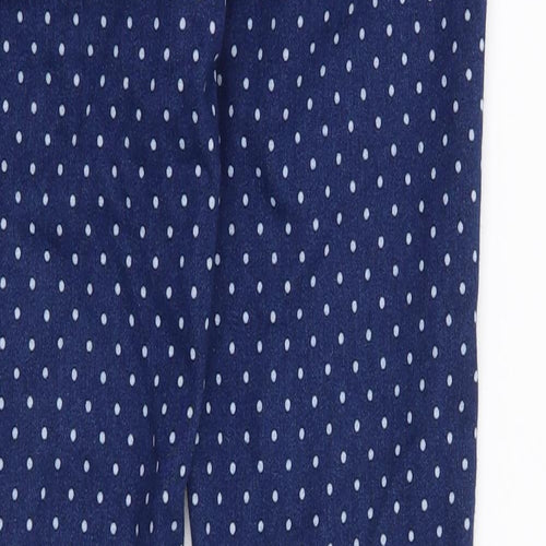Denim CO Girls Blue Polka Dot  Skinny Jeans Size 10-11 Years
