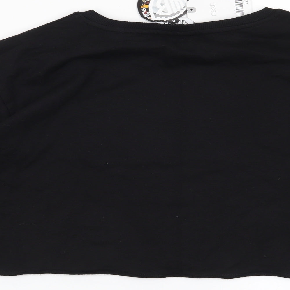 NEXT Girls Black   Pullover Sweatshirt Size 13 Years  - Warner Bros Tweety