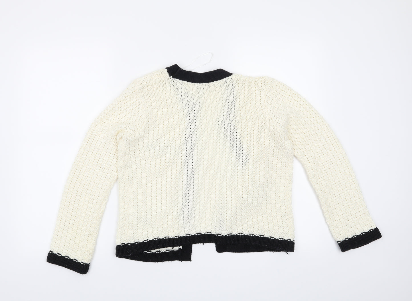 Topshop Womens Beige   Cardigan Jumper Size 10