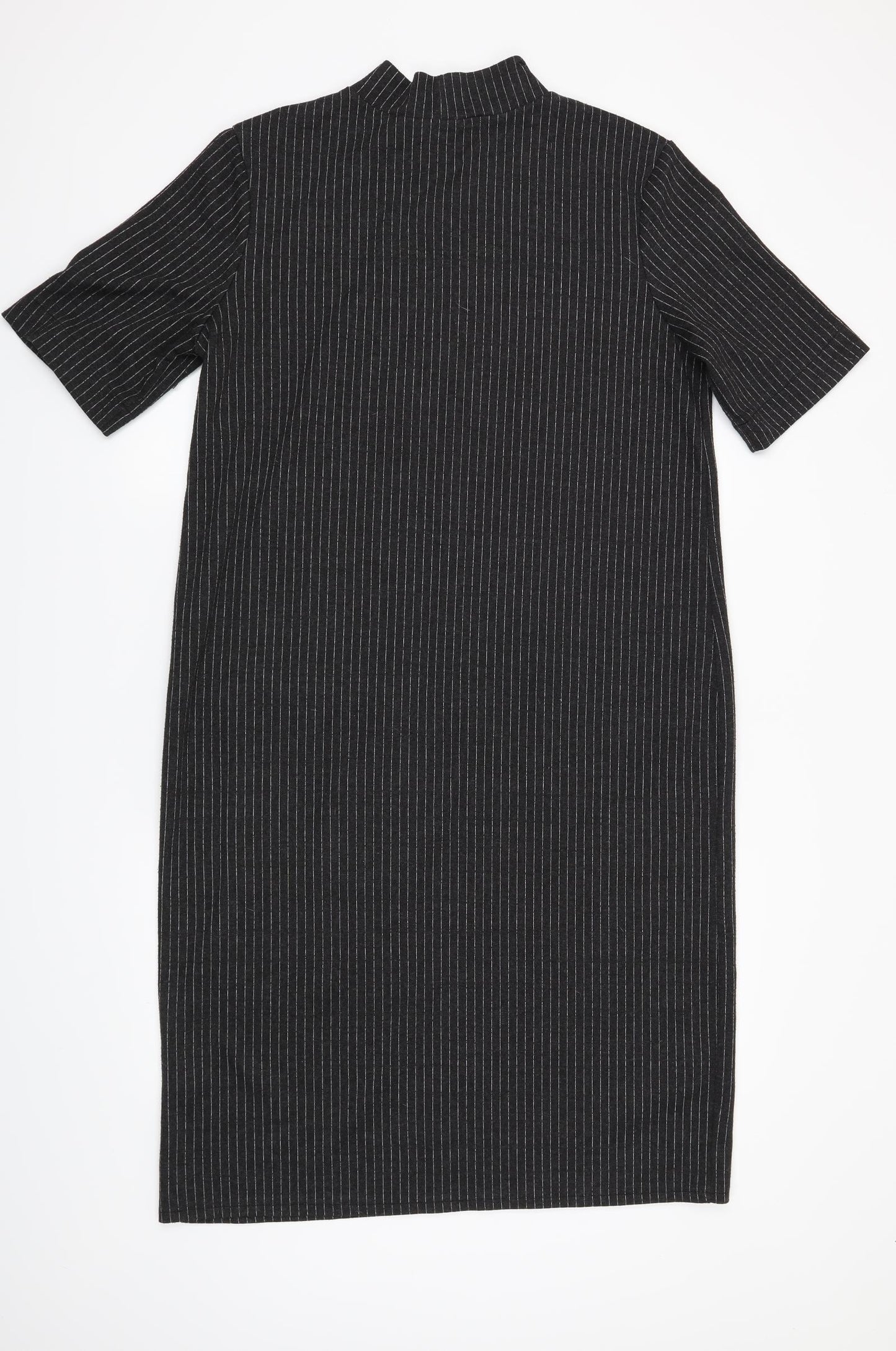 Zara Womens Grey Striped  Trapeze & Swing  Size L