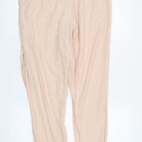 Primark Womens Pink   Trousers  Size 14 L28 in